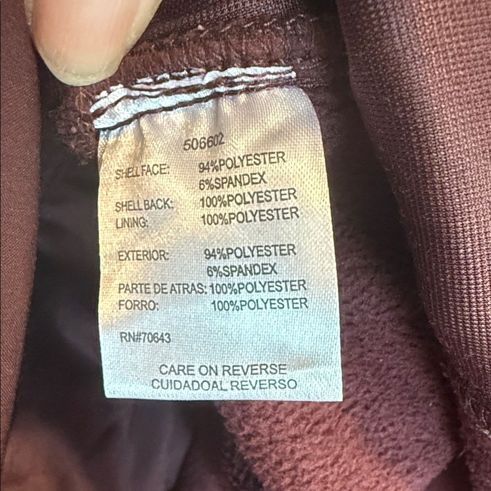 Andrew Marc Plum Hooded Jacket - Picture 9 of 10